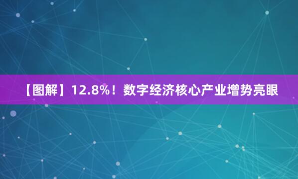 【图解】12.8%！数字经济核心产业增势亮眼